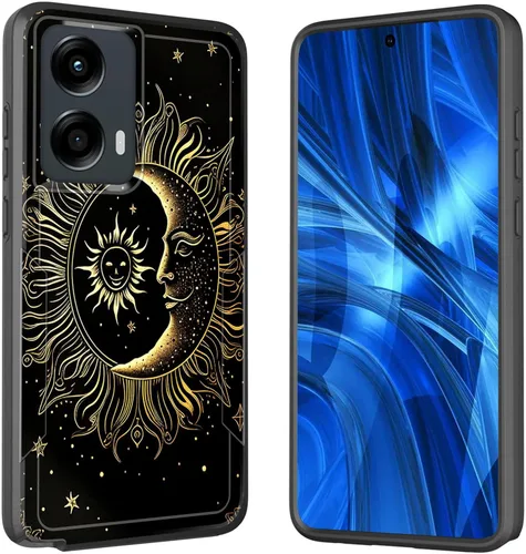 Miniatura 27 de Funda para Moto G 5G 2023, [probada en caídas de grado militar], resistente, resistente, resistente, a prueba de golpes, funda protectora