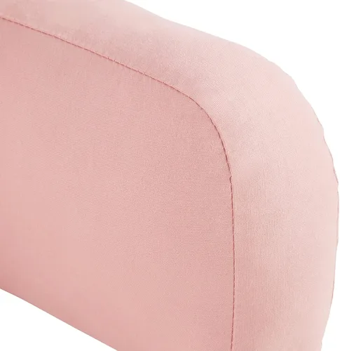 Miniatura 3 de Greendale Home Fashions Cotton Duck Junior - Almohada para reposo en cama, color rubor