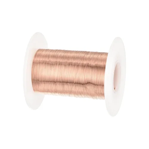 Miniatura 41 de MECCANIXITY - Alambre magnético de calibre 46 AWG - 0.04mm Hilo de cobre esmaltado - Bobina de alambre magnético de 14669 pies (4471m) - 50g Grado F