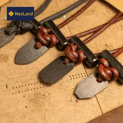 Miniatura 4 de Collar de cerámica para iniciador de fuego, cordón de cuero FNL FS1-K