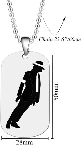 Miniatura 2 de Collar y pulsera para fanáticos de la colección conmemorativa para hombres y niños