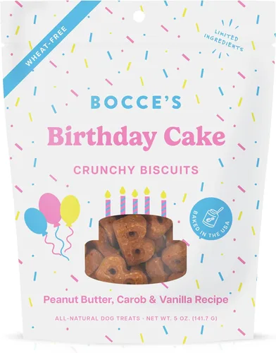 Miniatura 14 de Bocce's Bakery - Premios para perros sin trigo de edición limitada, galletas de hamburguesas y papas fritas, 5 onzas