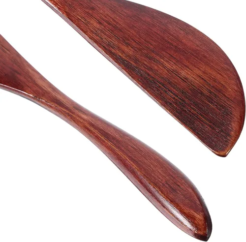 Miniatura 5 de Yardwe 10 cuchillos de mantequilla de madera, esparcidores de queso para tablero de mermelada y embutidos, espátula antiadherente segura