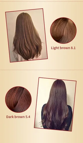 Miniatura 3 de Maani Coconut Oil Hair Color Shampoo, Light Brown, 500 ML: Instant Fast Acting Long Lasting Hair Color Shampoo for Gray Hair, Nourishing