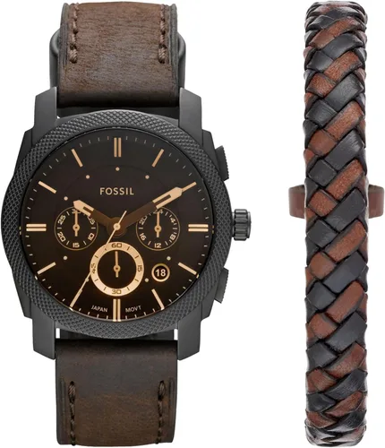 Miniatura 10 de Fossil Men's Watch, Machine Stainless Steel Chronograph Watch for Men