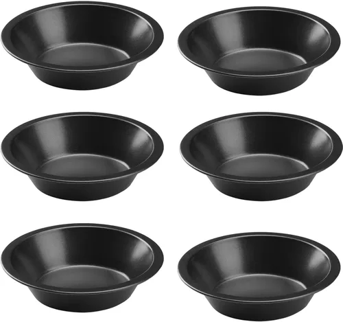 Moldes pequeños para tartas de 4 1/3 pulgadas, mini panes redondos, para hamburguesas, panecillos para horno, freidora de aire, compatibles con olla