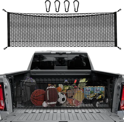 Red de Carga para Caja de Camioneta - Red Premium para Caja de Camioneta para Organizadores y Almacenamiento - Red de Carga de Malla para Caja de