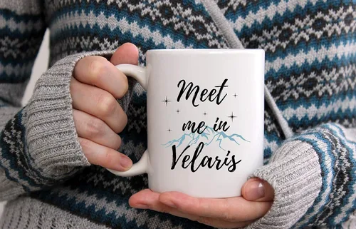 Balor Meet Me In Velaris - A Court of Thorns and Roses- ACOTAR - Regalo inspirado en Sarah J Maas, taza de café Bookish regalo para amiga, novia,