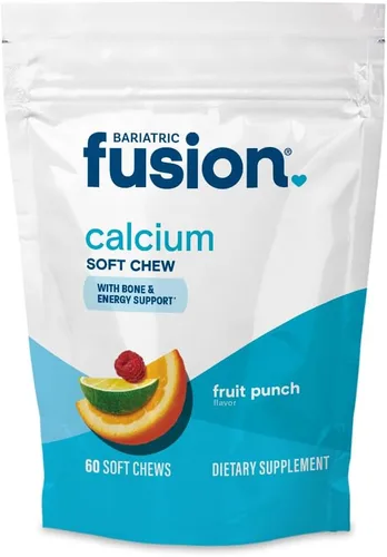 Miniatura 9 de Chicles de suplemento de calcio bariátrico de Bariatric Fusion Citrato de calcio con vitamina D3, vitamina bariátrica Masticablemente libre