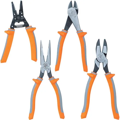 Miniatura 17 de Klein Tools 2288RINS Alicates Cortadores Diagonales Aislados de 1000V, Fabricados en EE.UU., Diseño de Alta Palanca, Cuchillas Endurecidas por