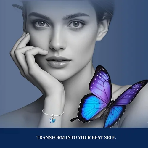 Miniatura 7 de Annmors Silver Charms for Bracelets 925 Sterling Dragonfly Family Heart Love Dangle for Women Bracelet & Necklace Pendant