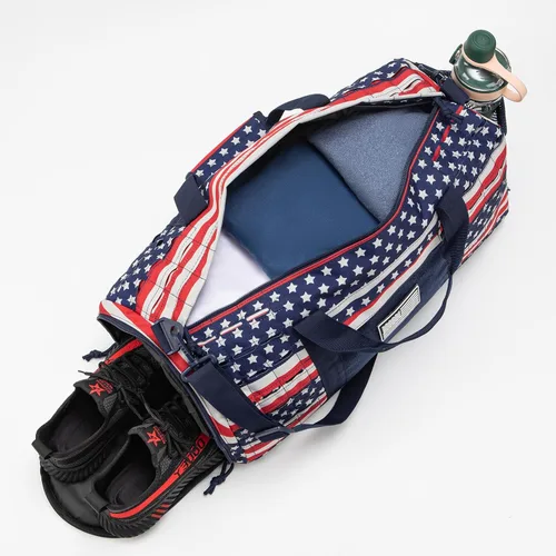 Miniatura 20 de QT&QY Bolsa táctica militar de 40 litros para hombre, bolsa de gimnasio, bolsa de viaje, bolsa de entrenamiento con compartimento para zapatos