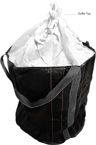 Miniatura 3 de Bolsa de envase intermedia a granel flexible de polipropileno pesado de 43 "para 1,3 yardas cúbicas de embalaje de plástico a granel bolsa 2600LBS