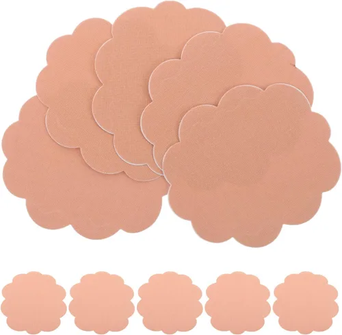 BESPORTBLE 20pcs Anti-Chafing Thigh Stickers Skin-Color Elastic Fabric Invisible Adhesive Patches Breathable Friction Pads for Inner Thighs Women’s