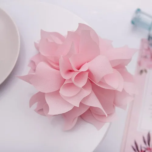 Miniatura 3 de Merdia Broches de flores de seda para mujer, 1 unidad (paquete de 1), tela, sin piedra
