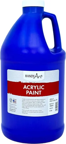 Miniatura 38 de Pintura acrílica para estudiantes, artesanías de 16 onzas. Plateado metálico