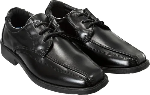 Miniatura 2 de French Toast Zapatos de vestir para niños - Zapatos formales de vestir casuales Oxford clásicos con cordones - Negro