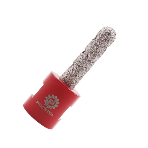 Miniatura 6 de FOCSTOL Broca de diamante para fresar dedos, broca de núcleo de 4/5 pulgadas (0.787 in) para agrandar y dar forma a los agujeros existentes