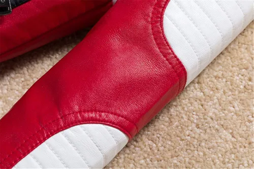 Miniatura 6 de BUDERMMY Chamarras de cuero para niños pequeños