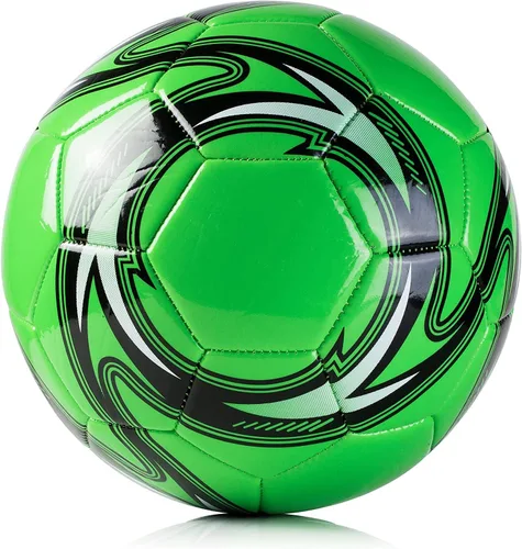 Miniatura 17 de Western Star Balón de fútbol Helix- Tamaño 3 4 5 – Pelotas de fútbol oficiales de grado de partido – Diseño atractivo y duradero