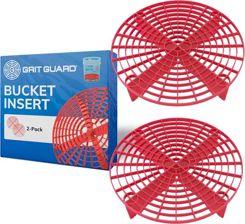 Miniatura 17 de El insertable de Grit Guard: Cabe en una cubeta de 12 pulgadas de diámetro, Negro