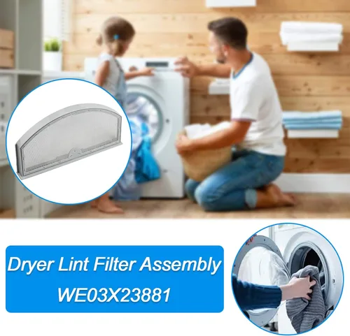Miniatura 7 de WE03X23881 Reemplazo de pantalla de pelusa para secadora GE 4476390 GTD45EASJ2WS GTD33EASK0WW GTD45EASJ0WS GTD42EASJ2WW GTD65EBSJ3WS GTD65GBSJ1WS