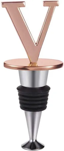 Miniatura 14 de Miicol Tapón para Botella de Vino, Tapón para Prosecco, Tapón de Vino de Oro Rosa, Tapón de Champán Personalizado, Tapón de Vino con Inicial, Regalo