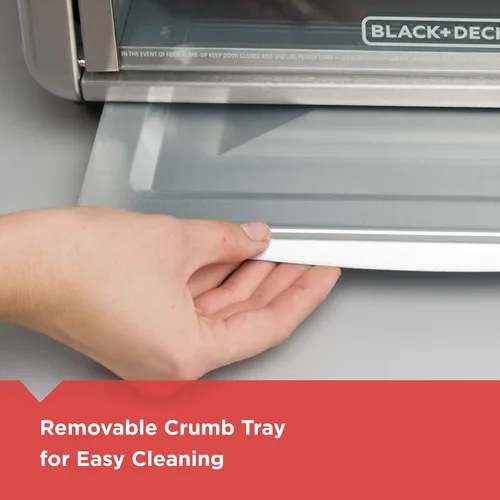 Miniatura 5 de Black & Decker Horno tostador , Posiciones de doble rack, N/A