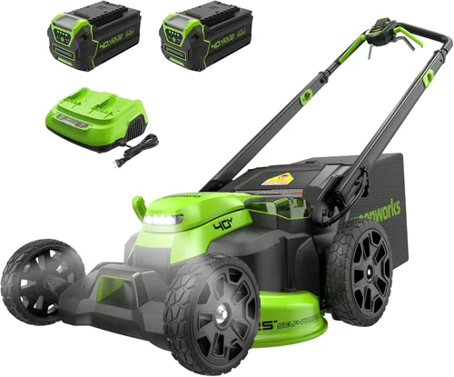 Miniatura 16 de Greenworks Cortacésped inalámbrico sin escobillas de 40 V 21 pulgadas (ritmo inteligente / autopropulsado) (más de 75 herramientas compatibles), (2)