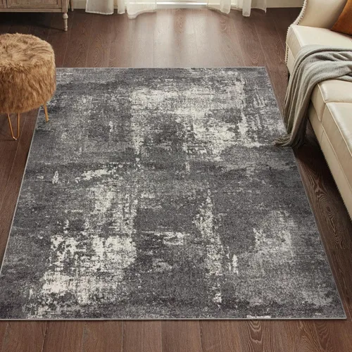 Miniatura 4 de LUXE WEAVERS Alfombra abstracta moderna gris 5x7