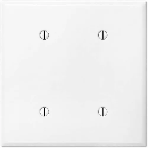 Miniatura 13 de Placa grande para interruptor de 1 banda, cubierta para caja eléctrica no utilizada, placa de pared en blanco de gran tamaño, placa de pared