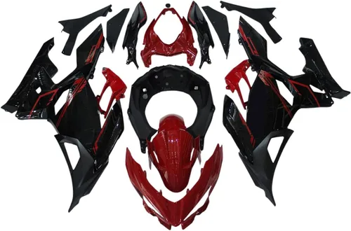 Miniatura 21 de Kit completo de carenado de plástico ABS gris dorado brillante para Kawasaki Ninja 400 2018 2019 2020 2021 2022 2023 NINJA400 18-23 Kit de Brillo