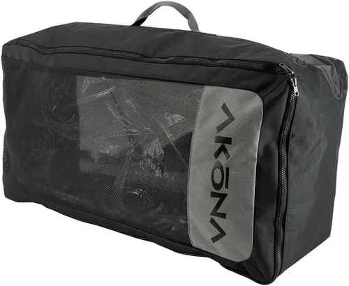 Miniatura 3 de AKONA Mochila de malla Azul: 65L, capacidad para equipo completo de buceo con acceso completo con cremallera superior Negro