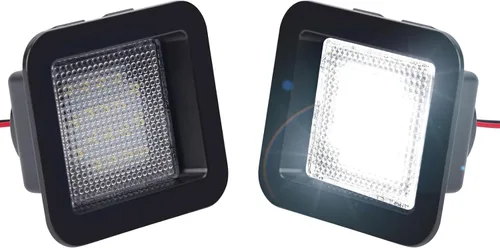 F150 - Luz LED de matrícula para Ford F150, F150 Raptor 2015-2018, 6000K blanco, 36 LED, paquete de 2 luces (PZ085)