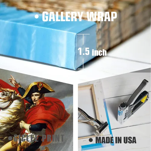 Miniatura 701 de A&T ARTWORK Campo de trigo con cipreses de Van Gogh Las reproducciones de arte clásico mundial, impresiones en lienzo giclée para decoración