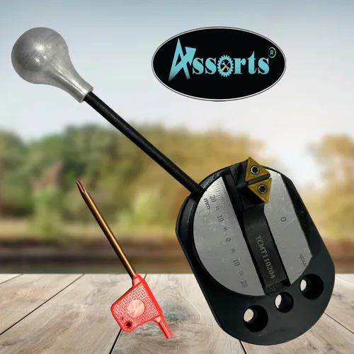 Miniatura 2 de Accesorio de torneado de bolas para mini tornos de 7 x 14 y 7 x 16 Herramienta de precisión gira bolas de metal cóncavas y convexas Caja