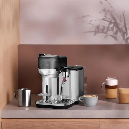 Miniatura 7 de Nespresso Vertuo Creatista - Cafetera de café y espresso de Breville, acero inoxidable negro