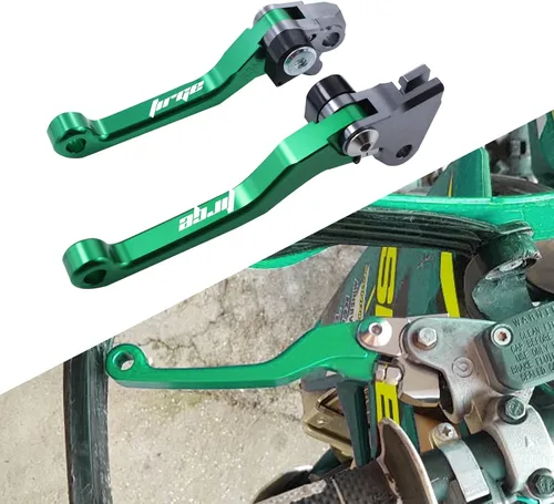 Miniatura 7 de Manija de palanca de freno de embrague de pivote plegable CNC para motocicleta KX125 KX 125 2006 2007 2008 KX250F KXF 250 KXF 250 2005-2012 KX450F