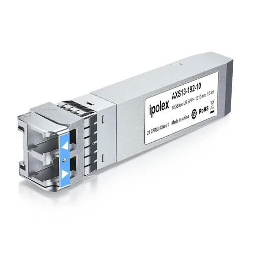ipolex Módulo SFP+ 10GBase LR de modo único, Transceptor de fibra óptica 10G SFP LC 1310nm para Cisco SFP-10G-LR, Ubiquiti UniFi UF-SM-10G, Meraki