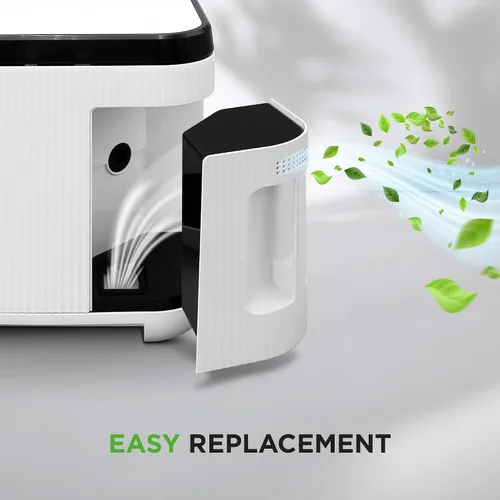 Miniatura 3 de Nutrichef Filtro de compostador de repuesto: reemplaza tu filtro eléctrico de abono de cocina Nutrichef Reemplazo óptimo cada 3-6 meses Fácil