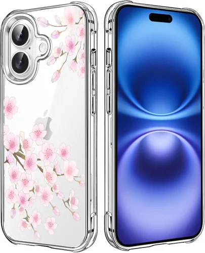 Miniatura 22 de Funda transparente de girasol compatible con iPhone SE 2022 SE 2020 7 8, funda trasera floral para niñas y mujeres, funda protectora transparente