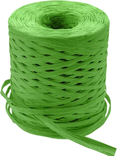 Miniatura 11 de Cinta de papel de rafia de 218 yardas para manualidades, 1/4 pulgadas por 218 yardas