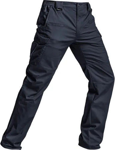 Miniatura 180 de CQR – Pantalones tácticos elásticos tipo cargo para hombre, resistentes al agua, de tela ripstop (antidesgarros), ligeros, ideales para uso diario