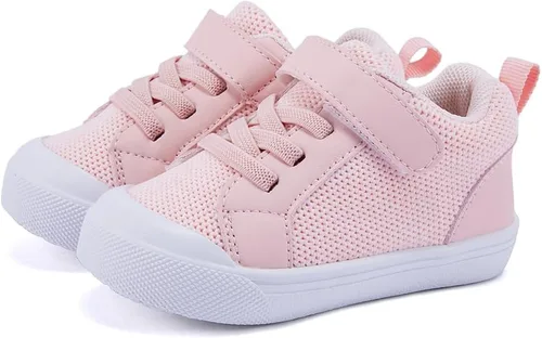 Miniatura 37 de BMCiTYBM Zapatos de bebé para niños pequeños, zapatillas de malla transpirable antideslizantes