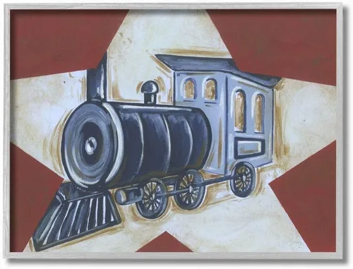 Miniatura 37 de Placa de pared The Kids Room by Stupell Aviones, trenes y automóviles, 16 x 20 pulgadas