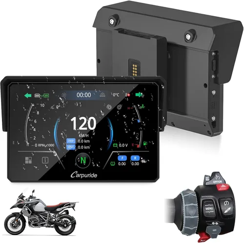 Miniatura 11 de CARPURIDE W125S Carplay inalámbrico HD de 11.26 pulgadas y pantalla automática Android, cámara 4K + 1080P+1080P Dash para automóviles con tarjeta