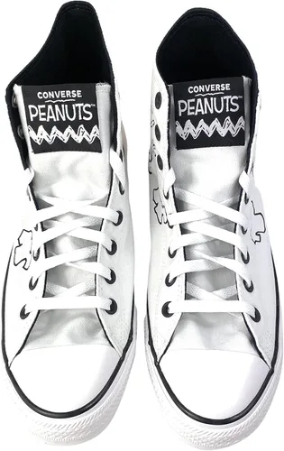 Miniatura 9 de Converse Chuck Taylor All Star Peanuts - Tenis de caña alta, BlancoNegroRojo Señal