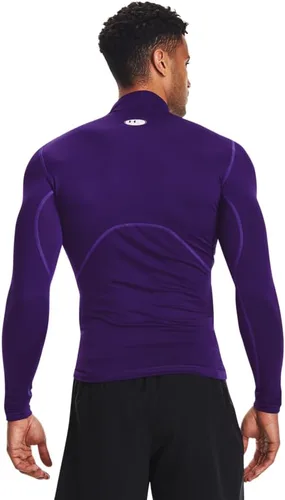 Miniatura 2 de Under Armour ColdGear - Camiseta de compresión para hombre, con cuello alto falso