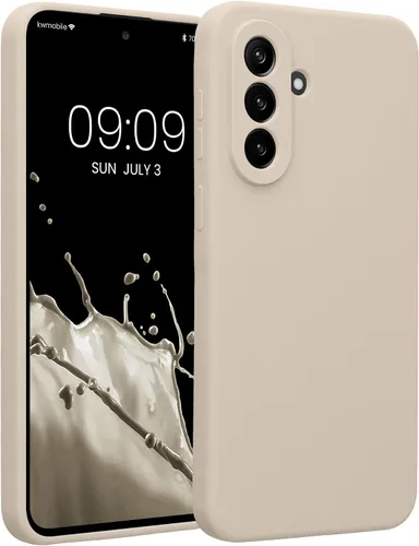 Miniatura 128 de kwmobile Funda compatible con Samsung Galaxy A13 4G - Funda delgada de silicona TPU - Acabado suave al tacto - Amarillo radiante