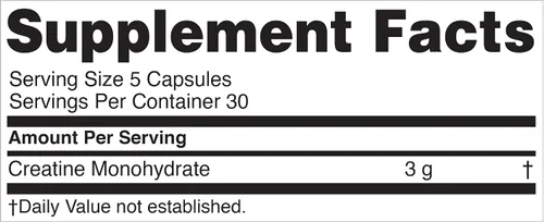 Miniatura 6 de Complemento de Píldoras de Monohidrato de Creatina Premium Nugenix Essentials, 3000mg, 150 Cápsulas